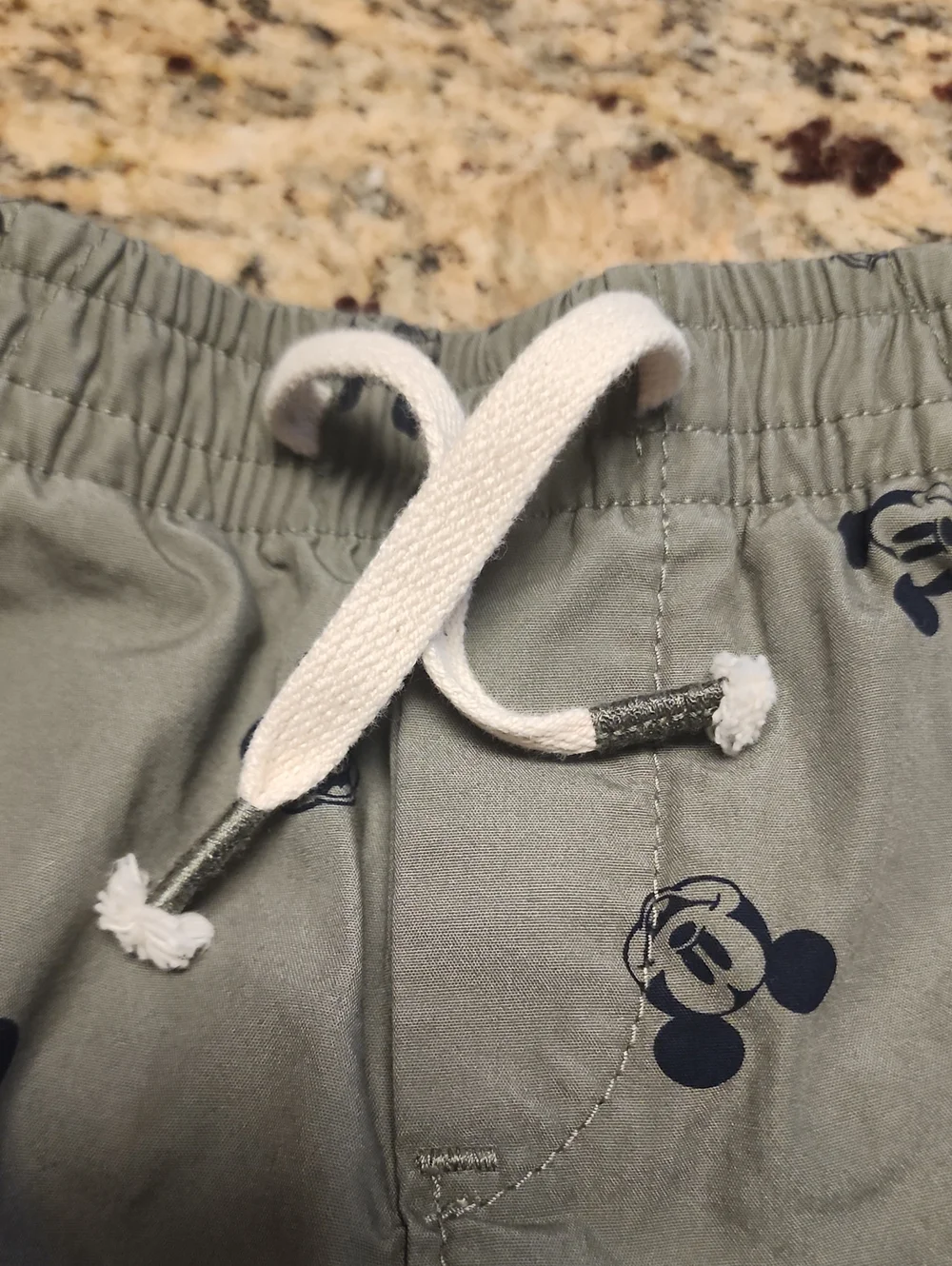 BabyGap Baby Boy Mickey Shorts, Size 12-18 , Pre-owned But VGUC